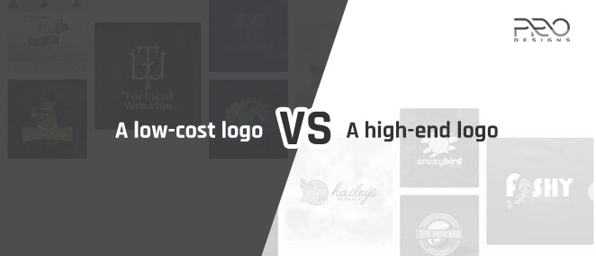 A low-cost logo VS a high-end logo: what will definitely make you a leader